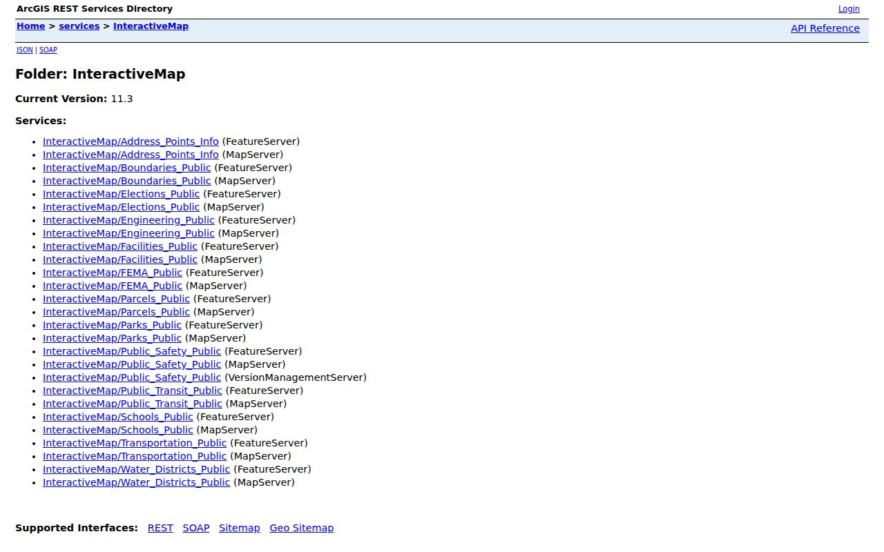 Pecan Grove ZIP code directory view of Fort Bend InteractiveMap services